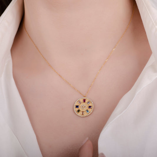 Talisman Chakra 24K Gold Necklace