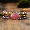 Spirit Mystic Aura Rhodonit Armband