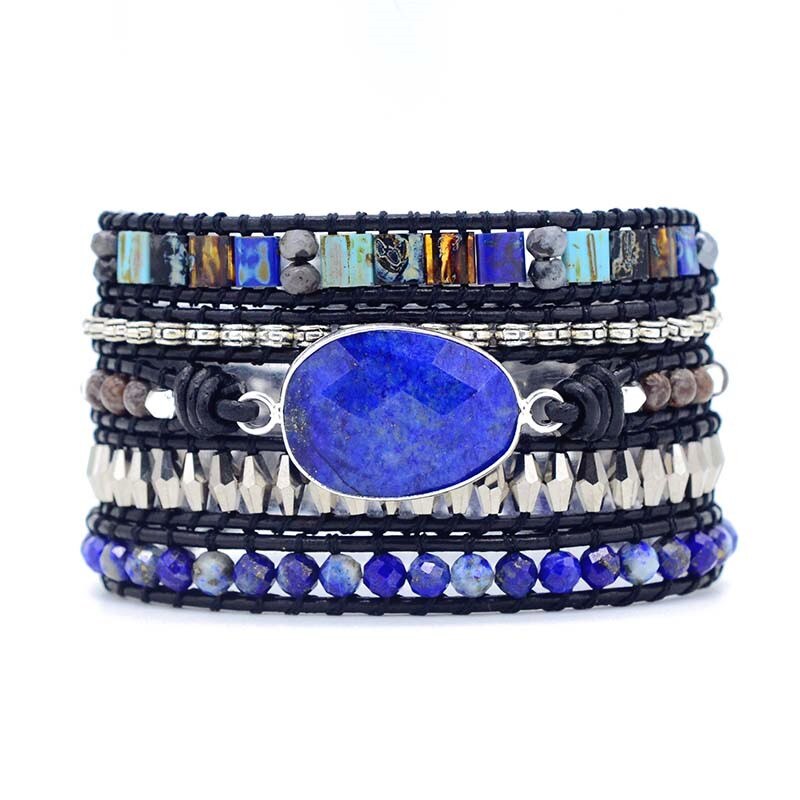 Luminous Lapis Protection Bracelet
