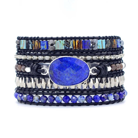 Luminous Lapis Protection Bracelet
