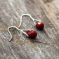 Red Jasper Drop Earrings