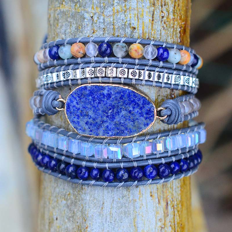 Ocean Desire Lapis Lazuli Bracelet