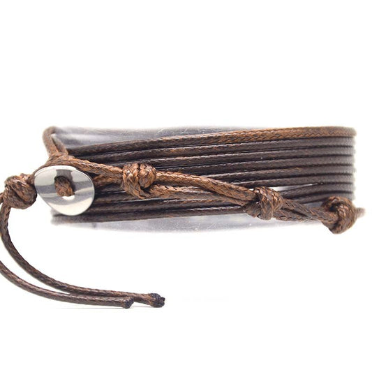 Spirituelles Tigerauge Wickelarmband