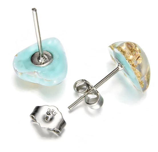 Sparkling Heart Earrings