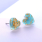 Sparkling Heart Earrings