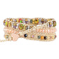 Elegant Yellow Heart Shape Opal Bracelet