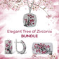 Elegantes Zirkonia-Baum-Paket 