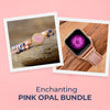 Bezauberndes rosa Opal-Paket 