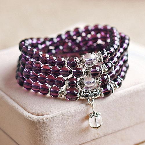 Spirituelles ethnisches 108 Mala Armband 