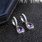Spiritual Amethyst Drop Earrings