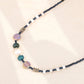 Elegante Boho Perlenkette