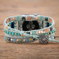 Bohemian Mintgrünes Kristallarmband für die Apple Watch