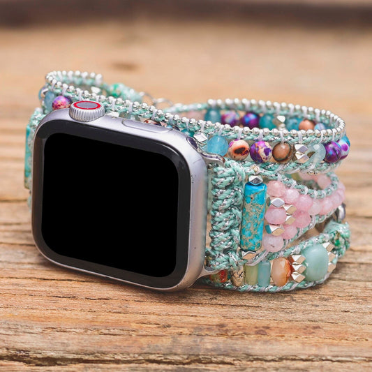 Veganes Mint Apple Watch Armband 