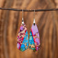 Pennyroyal Emperor Stone Deltoid Earrings