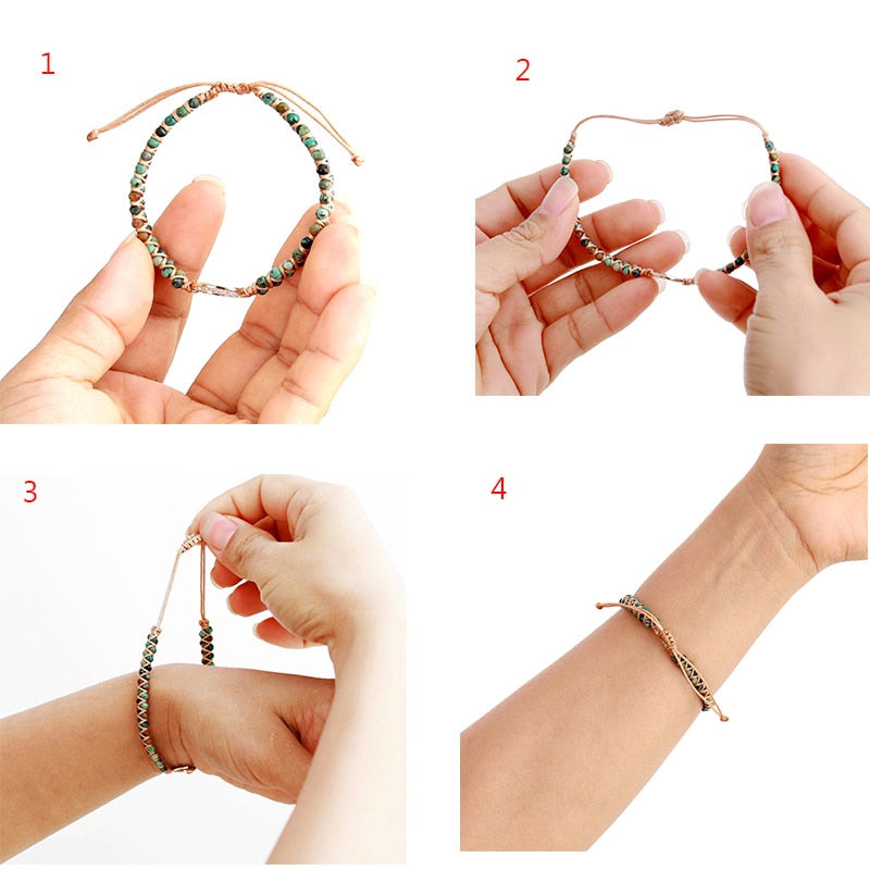 Spiritual Amazonite Heart Bracelet