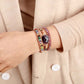 Spirituelles Jaspis-Wickelarmband