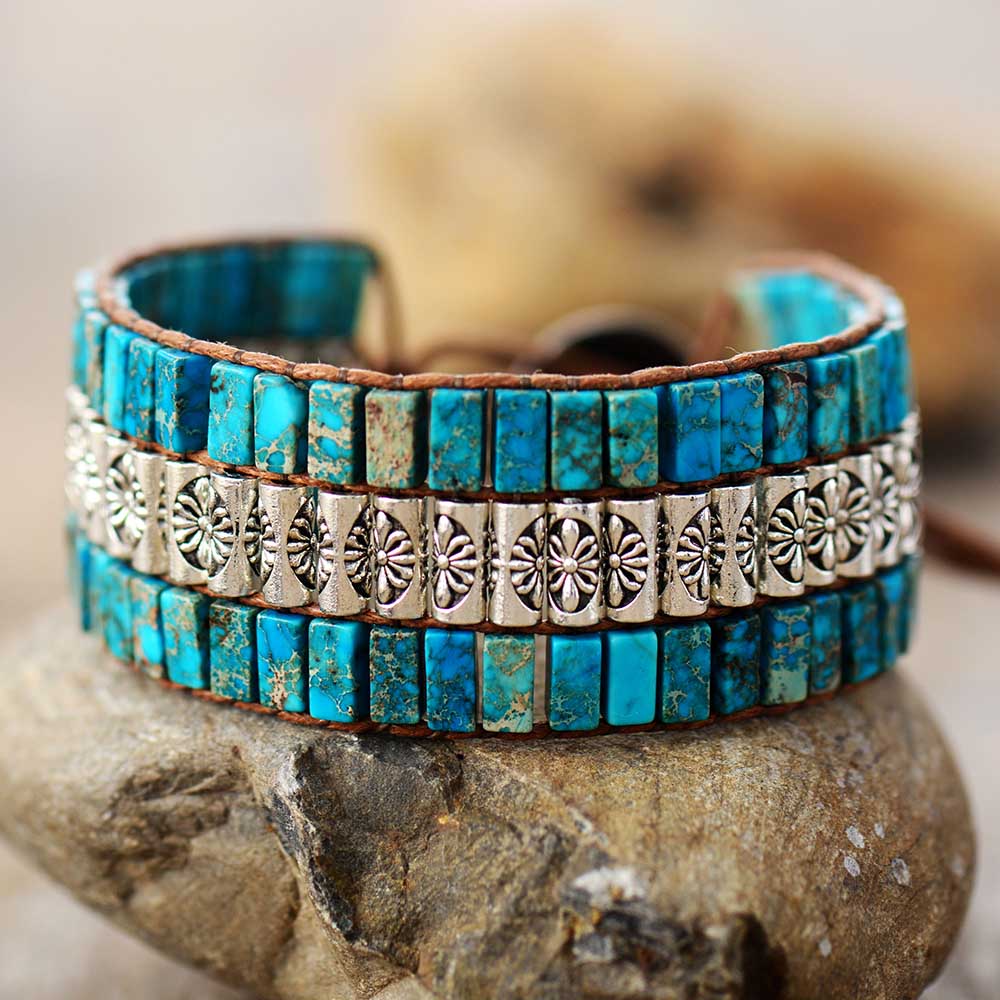 Mystique Jasper Wrap Bracelet