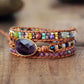 Spirituelles Jaspis-Wickelarmband