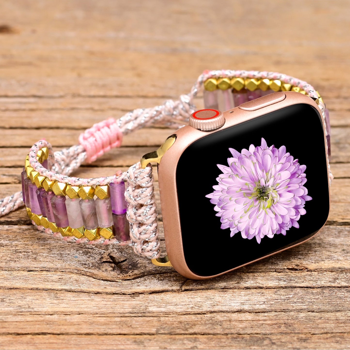 Spiritual Amethyst Apple Watch Strap