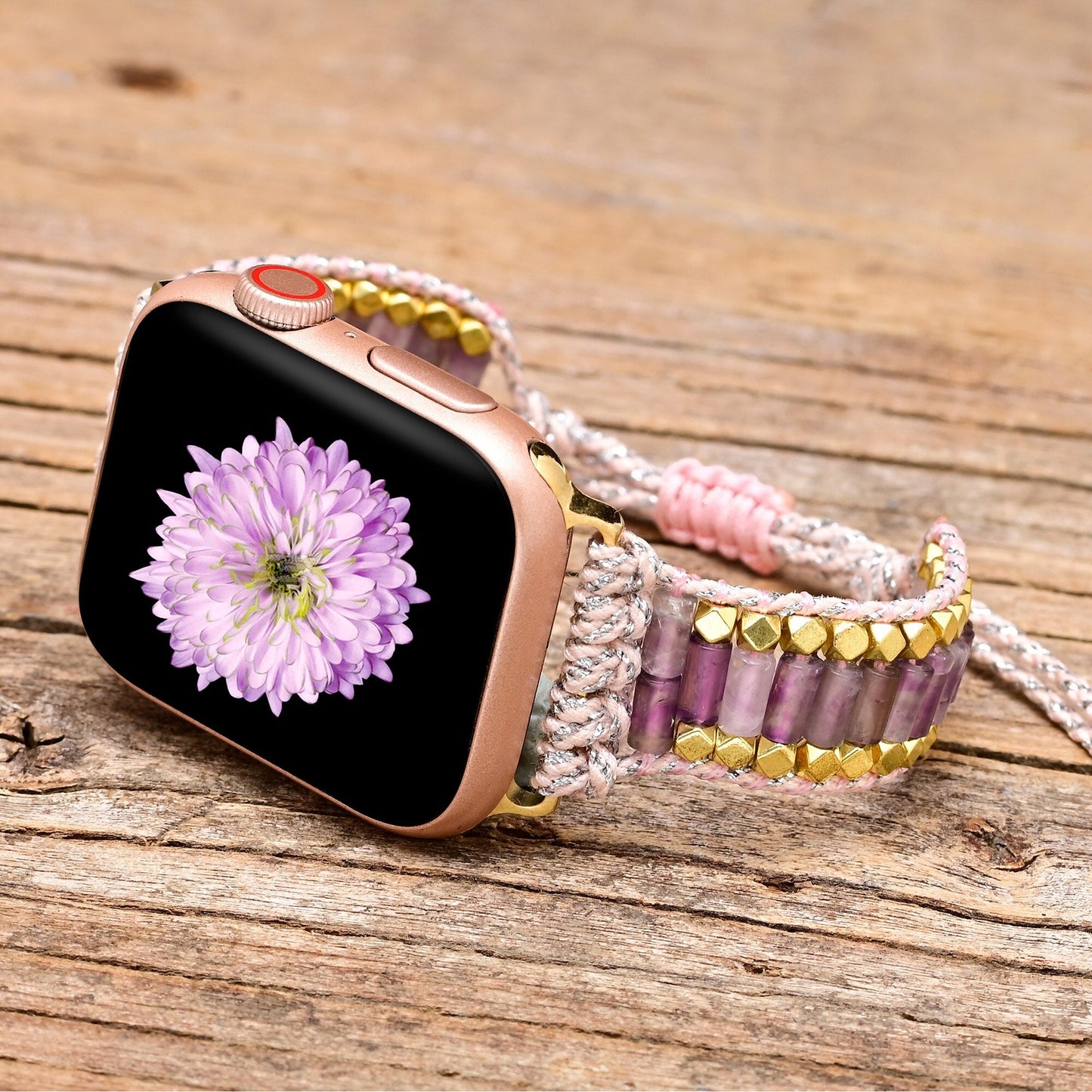 Spiritual Amethyst Apple Watch Strap