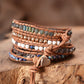Spirituelles funkelndes Nacht-Wickelarmband 