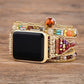 Boho Charming Natural Stone Apple Watch Strap