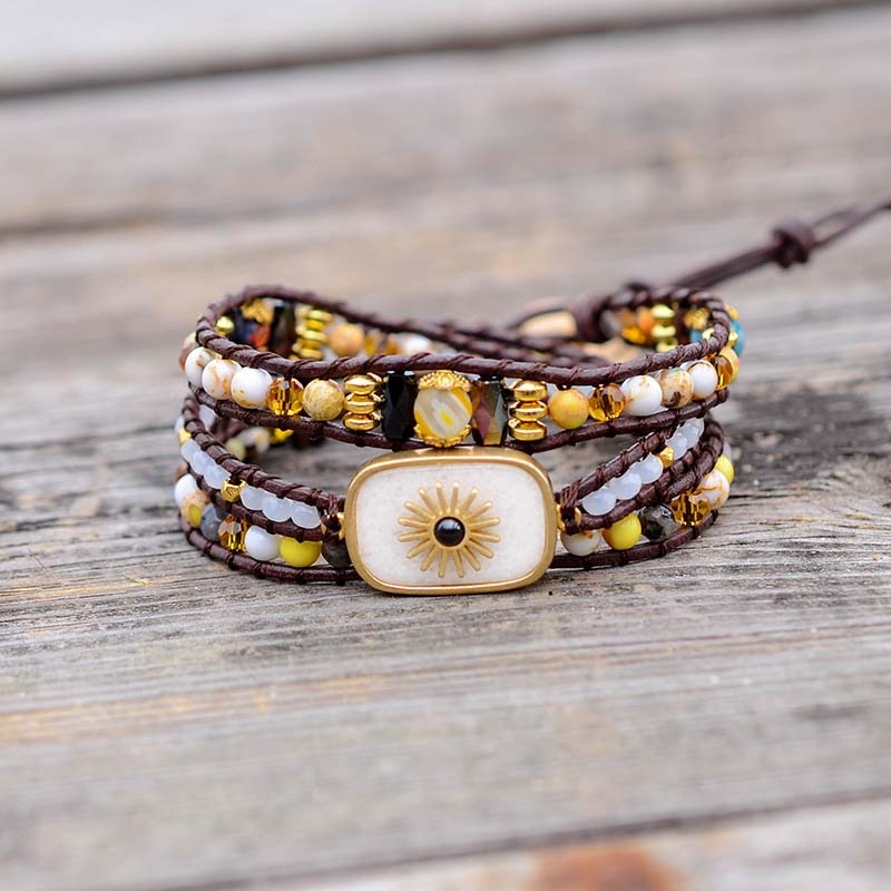 Wickelarmband „Energie der Sonne“ 