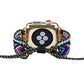 Retro Black Woven Smart Watch Strap