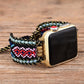 Retro Black Woven Smart Watch Strap