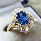 Sophisticated Design Sapphire Ring