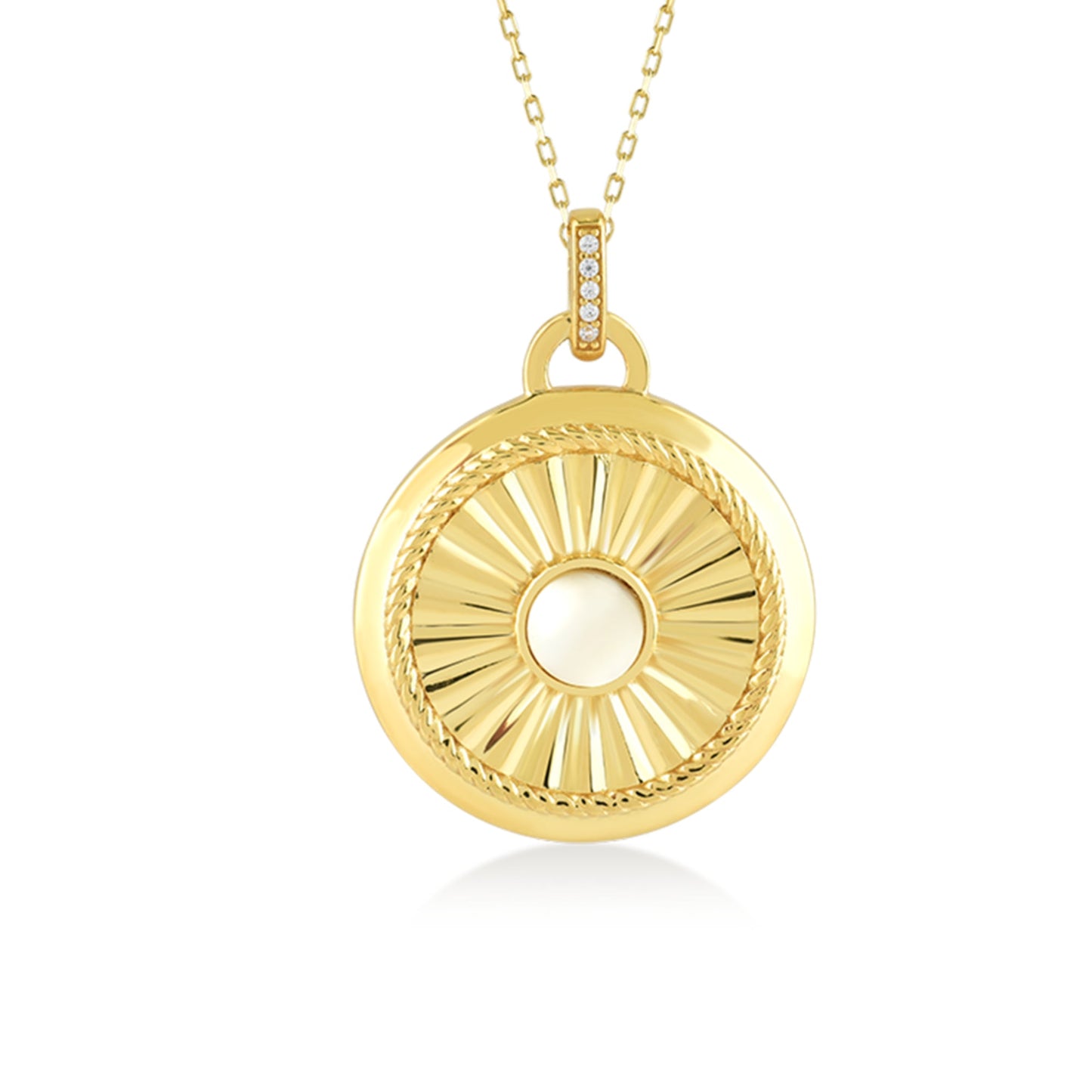Innocente Enchanting Opal Gold Necklace