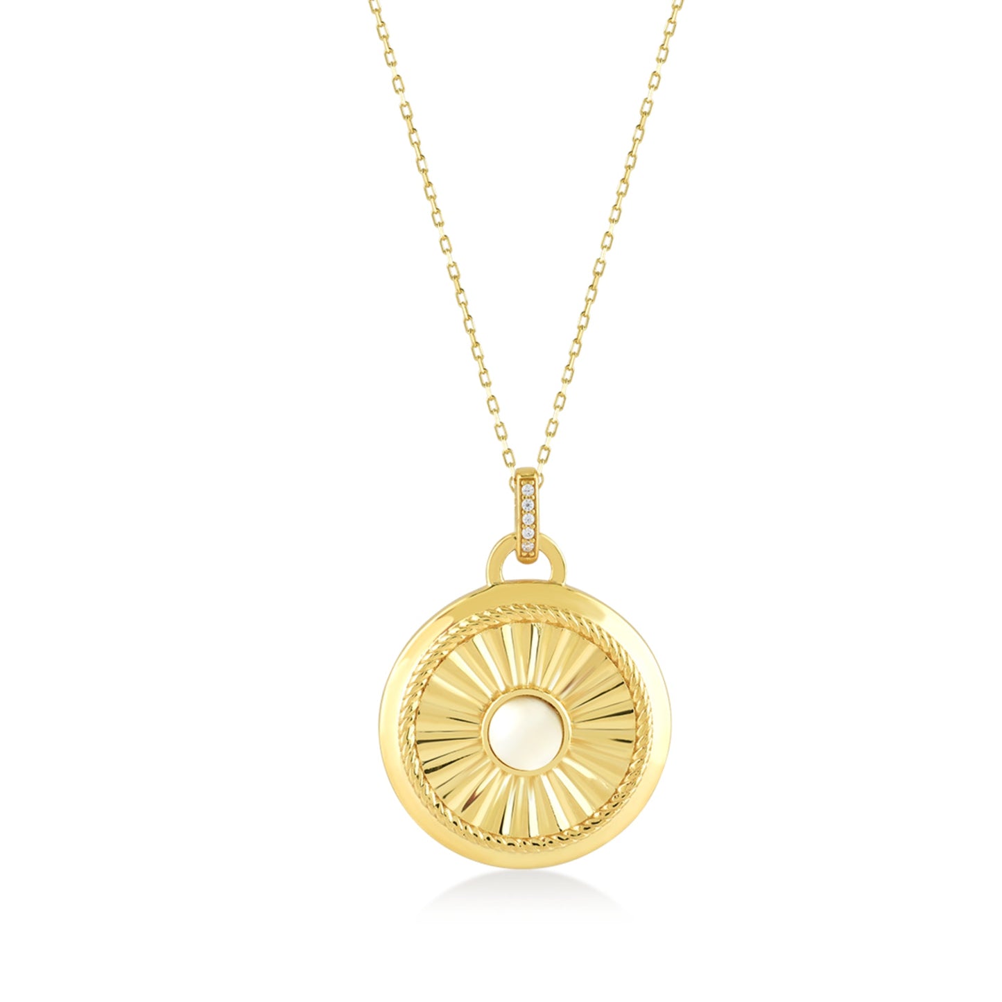 Innocente Enchanting Opal Gold Necklace