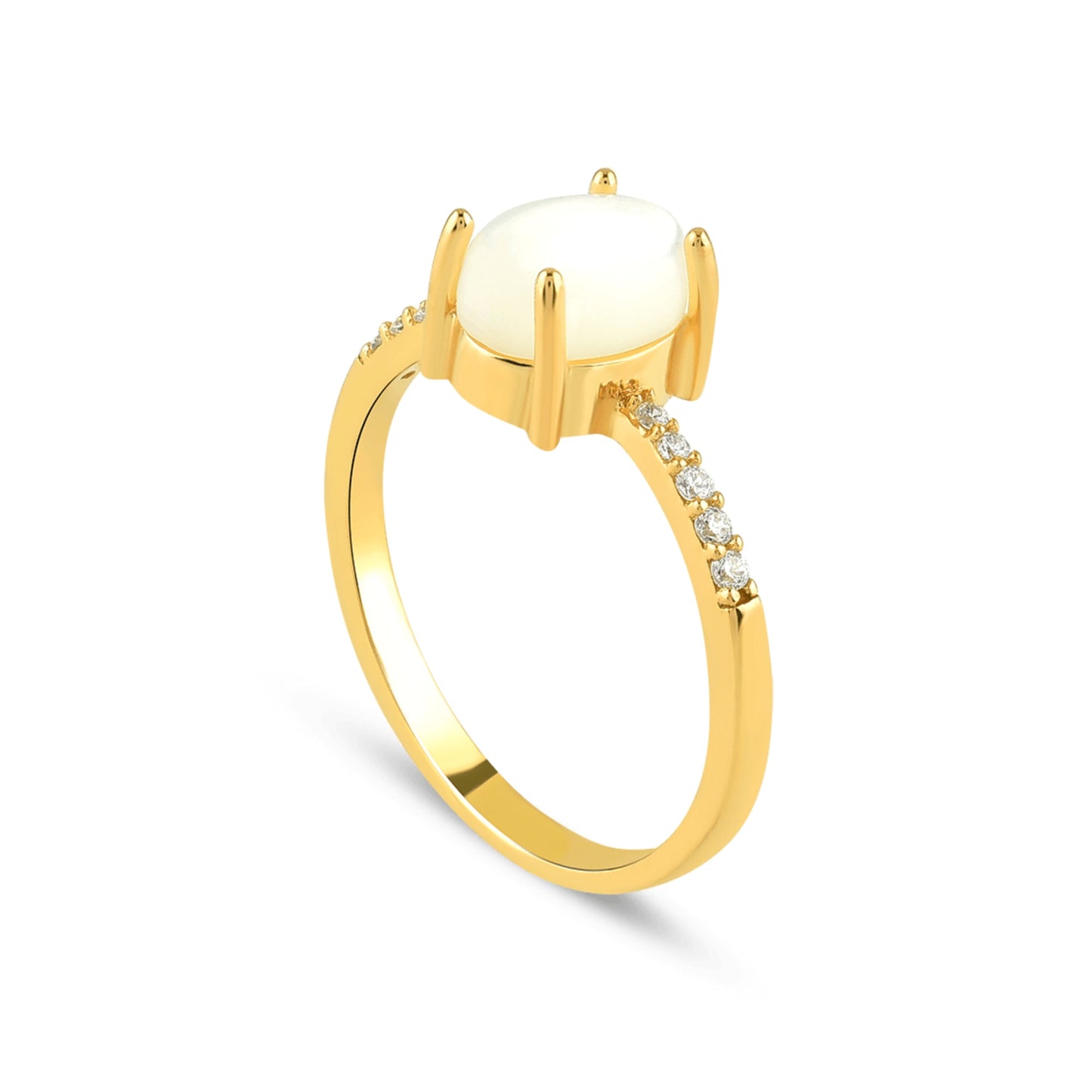 Innocente Twinkling Opal Gold Ring