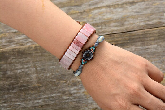 Pink Opal Beauty Bracelet