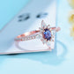 Emma Alexandrit 925 Sterling Silber Ring