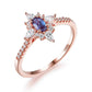 Emma Alexandrit 925 Sterling Silber Ring