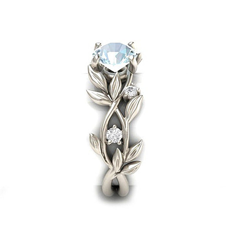 Queen of Flowers Rhinestone Ring