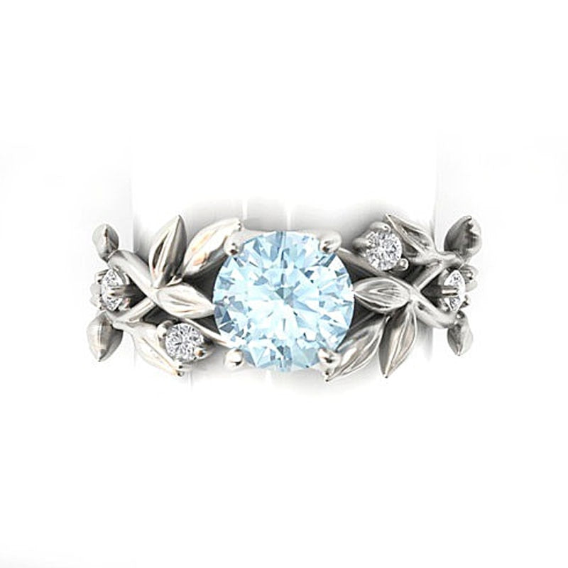 Queen of Flowers Rhinestone Ring