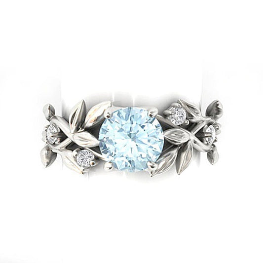 Queen of Flowers Rhinestone Ring