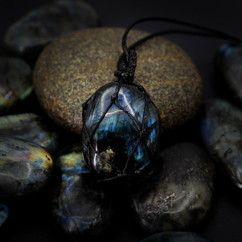 Powerful Protection Labradorite Necklace