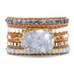 Serene Celestite Chakra Wrap Bracelet