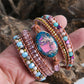 Shiny Emperor Jasper Wrap Bracelet