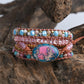 Shiny Emperor Jasper Wrap Bracelet