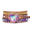 Spirituelles funkelndes Wickelarmband