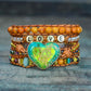 Love Leather Wrap Bracelet