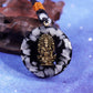 Luminous Ganesha Obsidian Necklace