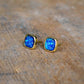 Spiritual Square Opal Earrings