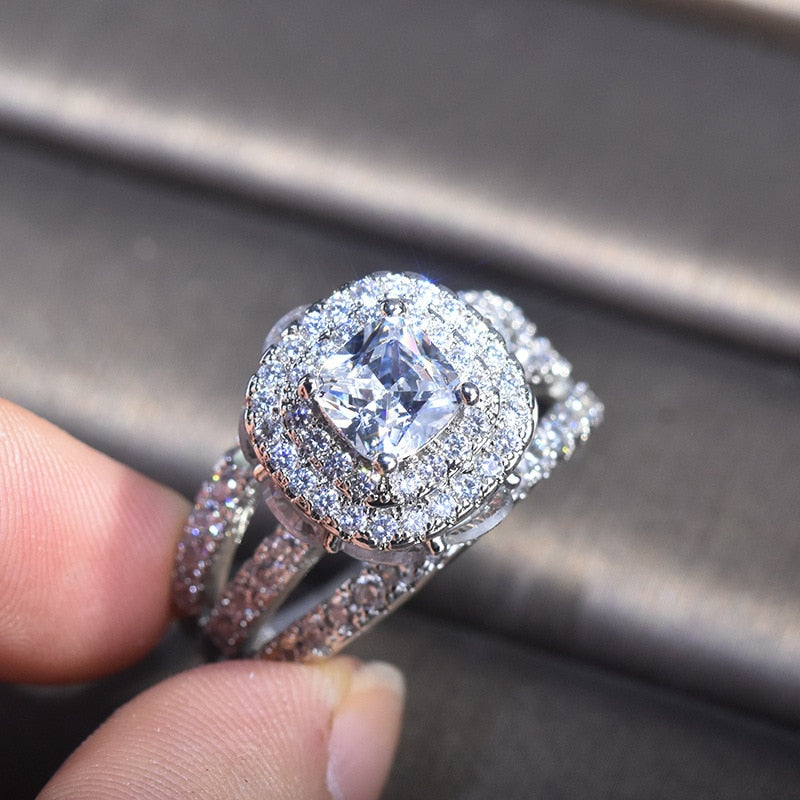 Romantic Luxury Silver Ring