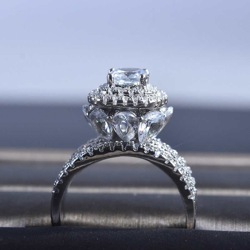 Romantic Luxury Silver Ring