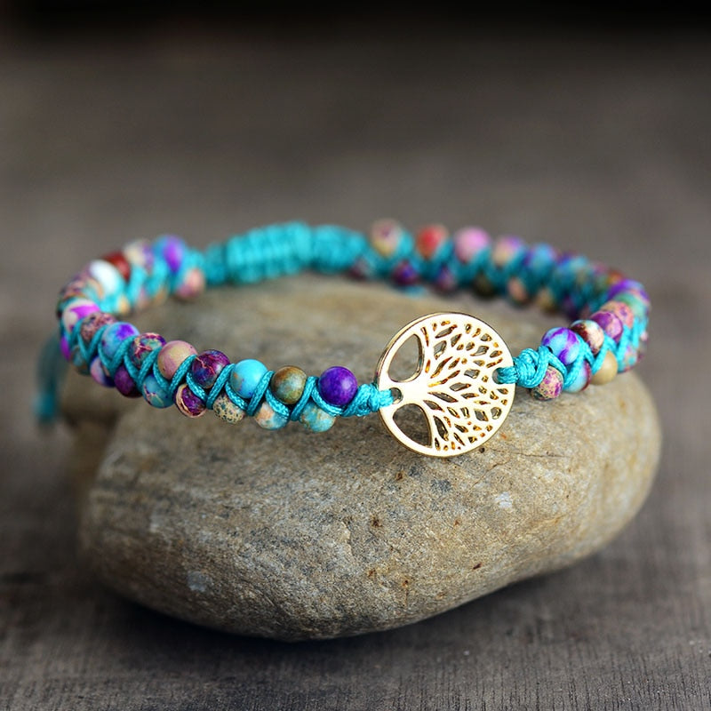Spirituelles Lebensbaum-Armband 